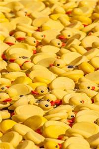 Journal Cute Yellow Rubber Ducks Duckies