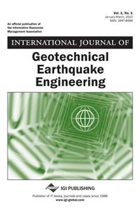 International Journal of Geotechnical Earthquake Engineering, Vol 1 ISS 1