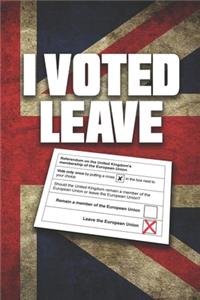 I Voted Leave