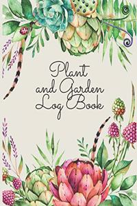 Plant and Garden Log Book