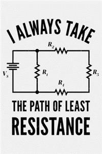 I Always Take The Path of Least Resistance