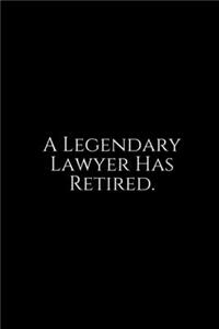 A Legendary Lawyer Has