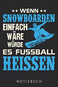 Wenn Snowboarden Einfach Wäre