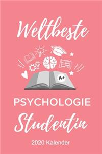 Weltbeste Psychologie Studentin 2020 Kalender