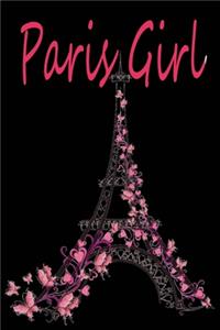 Paris Girl Travel Notebook Journal