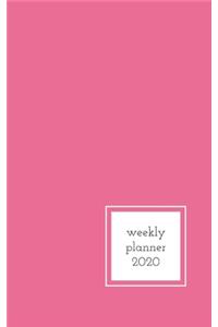 Weekly Planner 2020