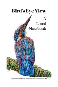 Bird's Eye View - a lined notebook