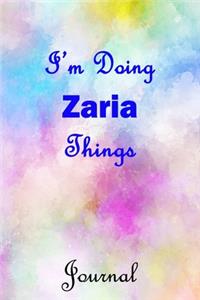 I'm Doing Zaria Things Journal