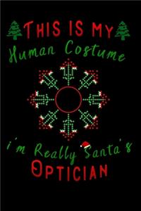 this is my human costume im really santa's Optician