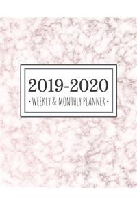 2019-2020 Weekly & Monthly Planner