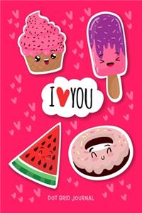 I Love You - Dot Grid Journal