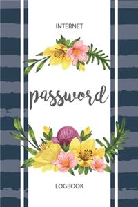INTERNET Password Logbook