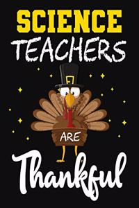 Science Teachers Are Thankful