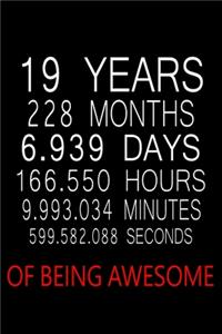 19 Years Of Being Awesome