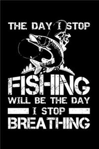 The Day I Stop Fishing Will be The Day I Stop Breathing