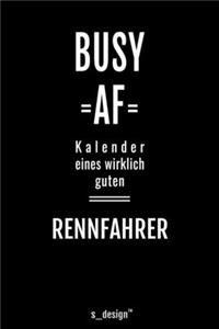 Kalender 2020 für Rennfahrer