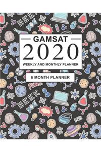 GAMSAT 2020 Weekly and Monthly Planner