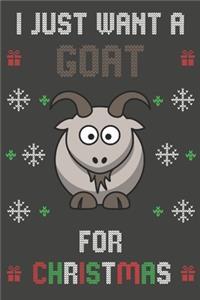 I Just Want A Goat For Christmas