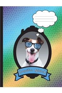 School Dog Composition Notebook