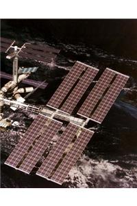 Orbital Platform Space Station Science School Composition Book 130 Pages