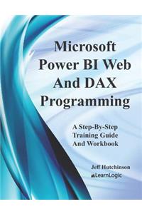 Microsoft Power BI Web And DAX Programming