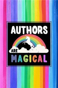 Authors Are Magical Journal Notebook
