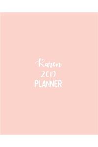 Karen 2019 Planner