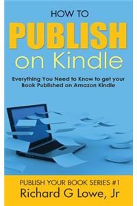 How to Publish on Kindle