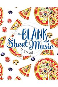 Blank Sheet Music - 10 Staves