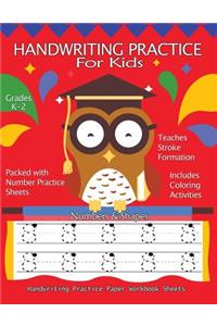 Handwriting Practice For Kids