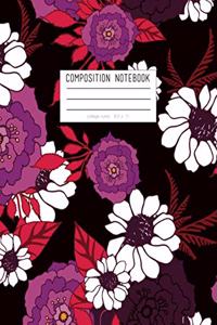 Composition Notebook - College Ruled, 8.5 x 11