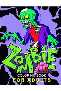 Zombie Coloring Book for Adults
