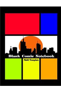 Blank Comic Notebook Multi-Template