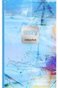 September Blooms Address Book - Sassy Paint