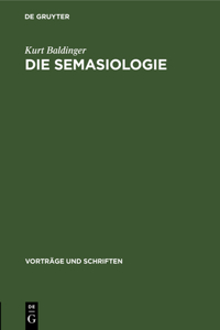 Die Semasiologie: Versuch Eines Überblicks