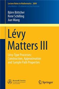 Levy Matters III