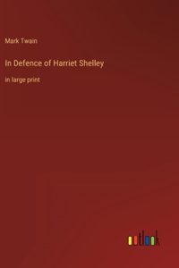 In Defence of Harriet Shelley