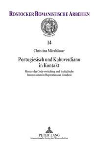 Portugiesisch Und Kabuverdianu in Kontakt