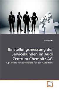 Einstellungsmessung der Servicekunden im Audi Zentrum Chemnitz AG