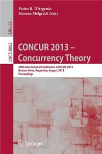 Concur 2013 -- Concurrency Theory