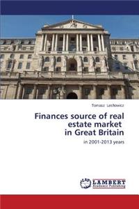 Finances Source of Real Estate Market in Great Britain