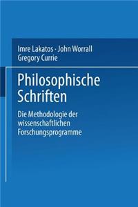 Methodologie Der Wissenschaftlichen Forschungsprogramme