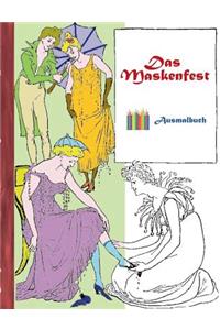 Maskenfest (Ausmalbuch)
