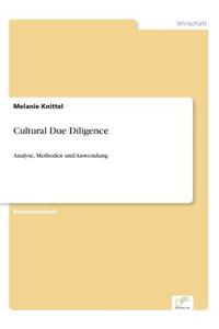 Cultural Due Diligence