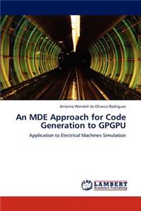Mde Approach for Code Generation to Gpgpu