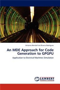 Mde Approach for Code Generation to Gpgpu