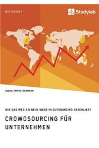 Crowdsourcing für Unternehmen. Wie das Web 2.0 neue Wege im Outsourcing erschließt