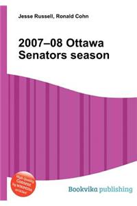 2007-08 Ottawa Senators Season