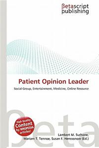 Patient Opinion Leader