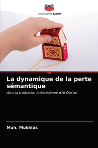 dynamique de la perte sémantique